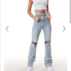 PIXIE JEANS - High Waisted Jeans